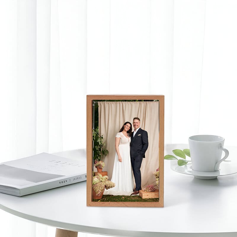 cadre tirelire photo mariage