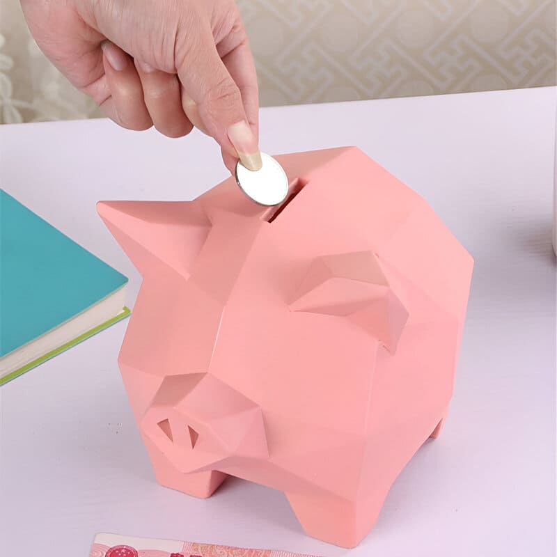 grosse tirelire cochon design