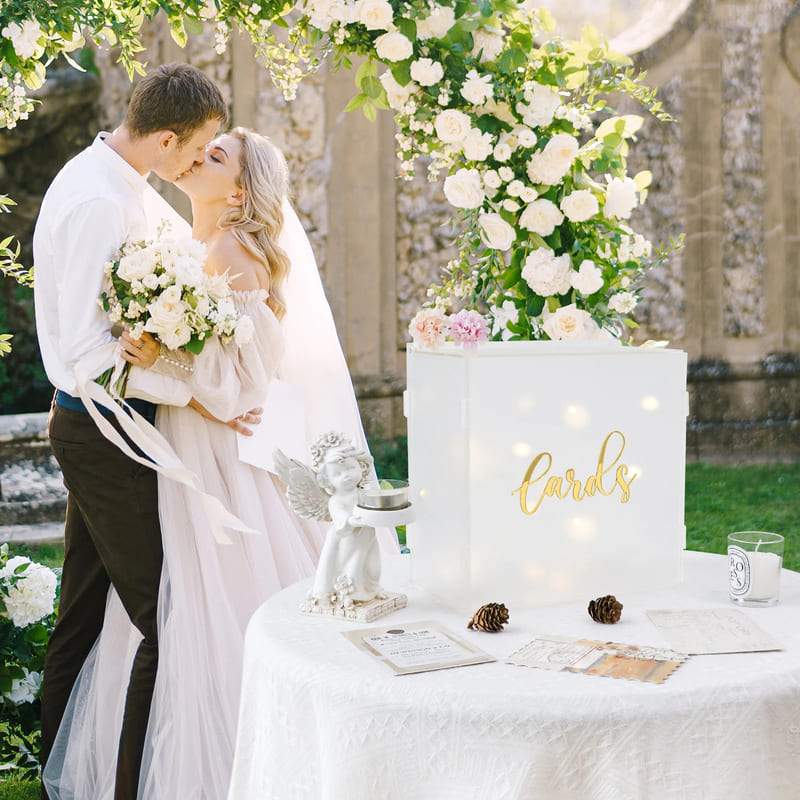 decoration tirelire mariage enveloppe