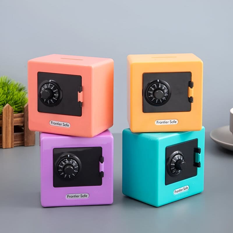 tirelire mini coffre fort à code