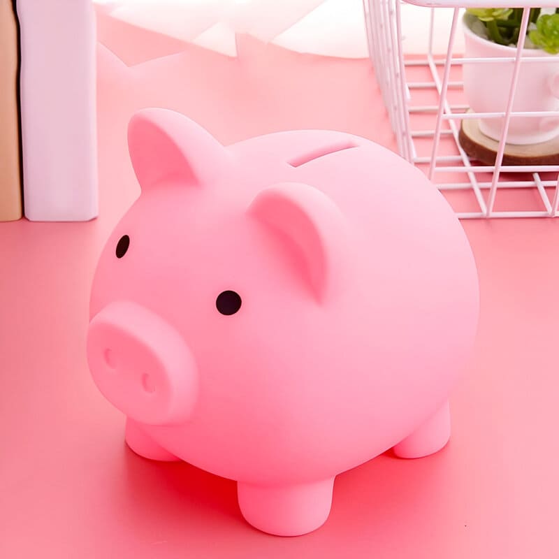 petite tirelire cochon rose