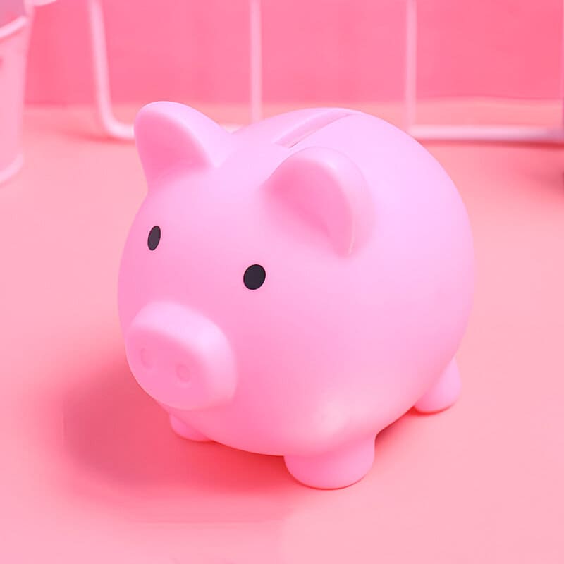 petite tirelire cochon rose