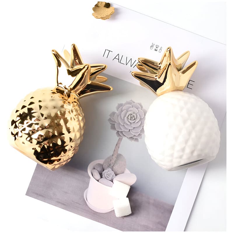 tirelire ananas déco