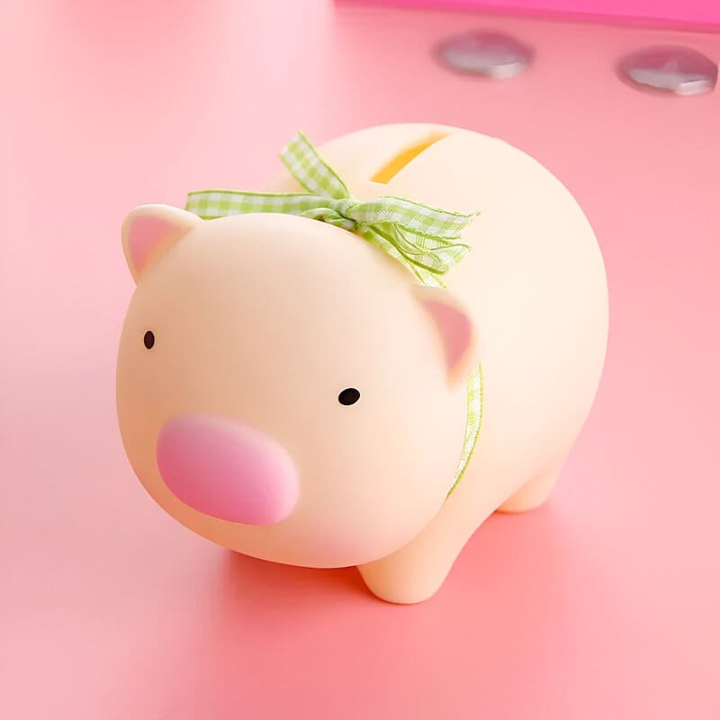 tirelire enfant animaux cochon