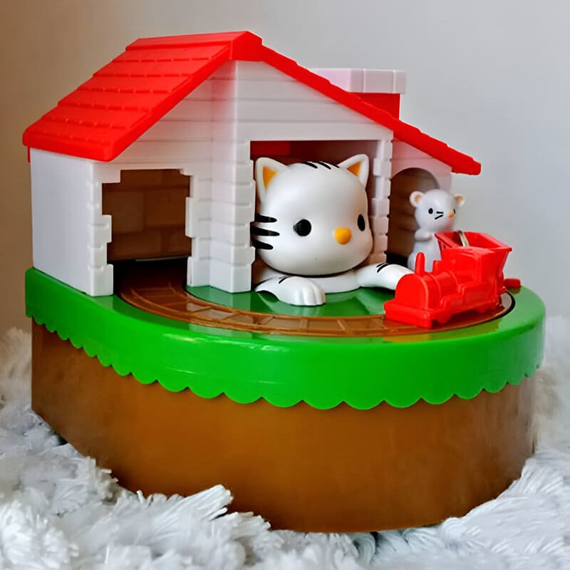 tirelire animée chat