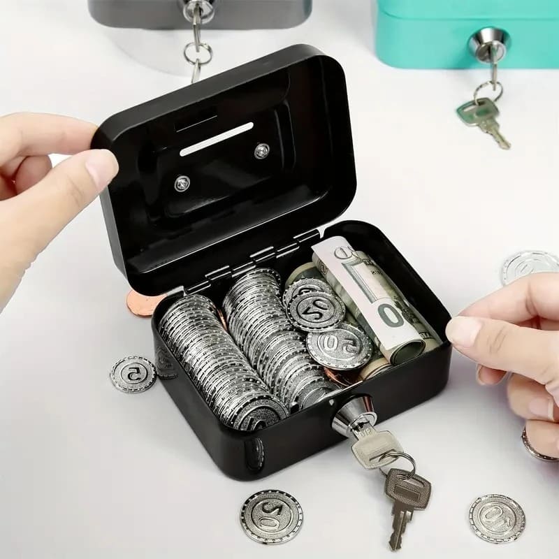boite à tirelire clé