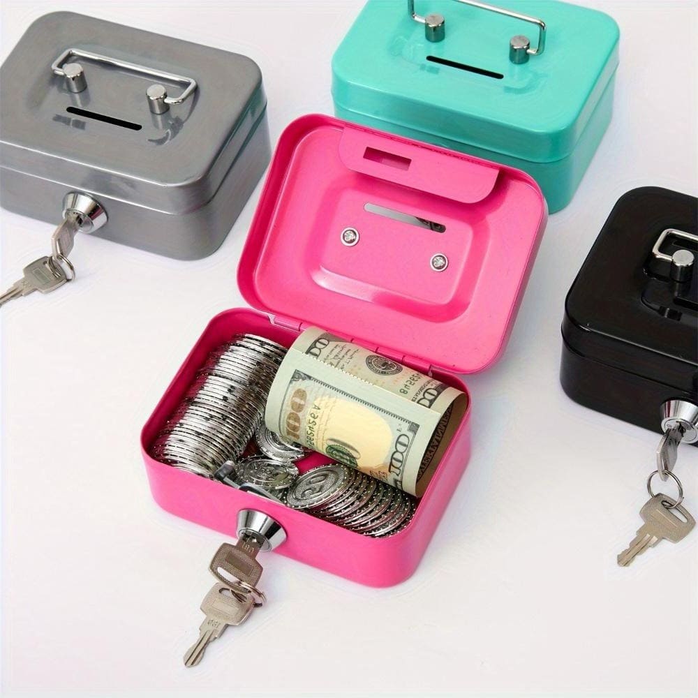 tirelire avec clé