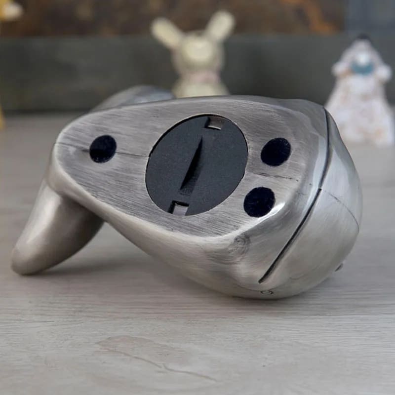 petite tirelire baleine en argent