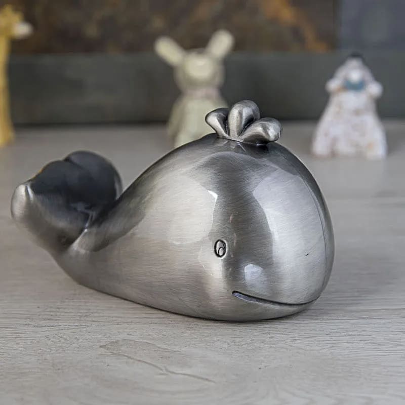 tirelire en forme de baleine
