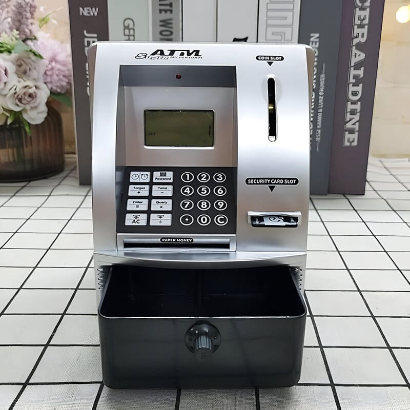 tirelire distributeur banque