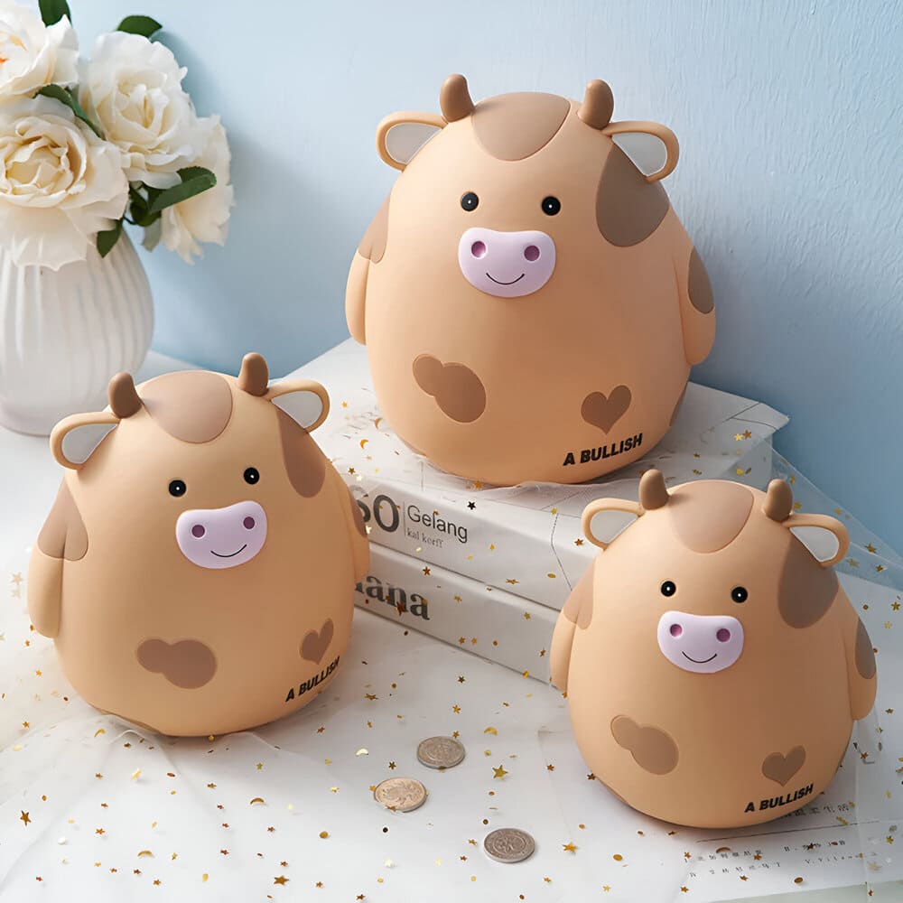 tirelire originale bebe vache