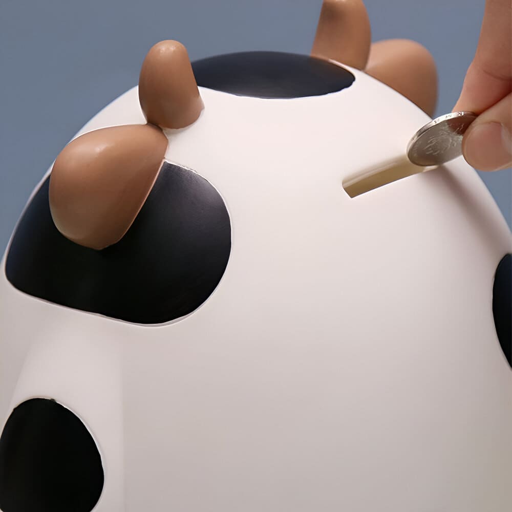 tirelire originale bébé vache