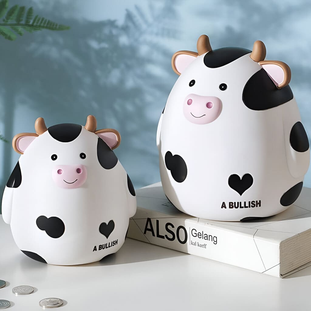 tirelire originale bebe vache