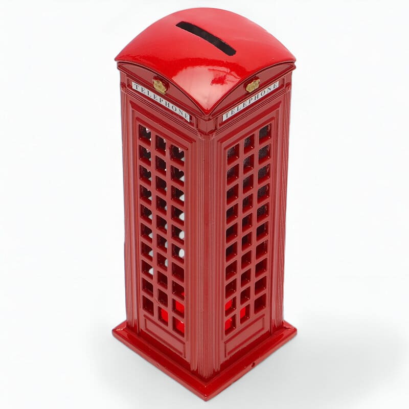 tirelire cabine telephonique anglaise