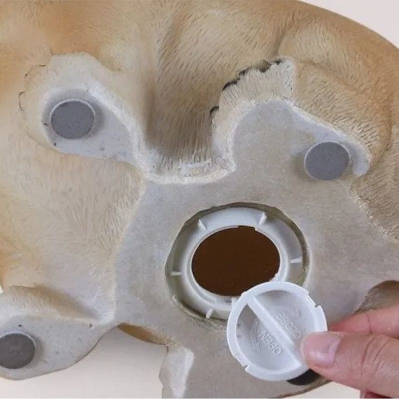 tirelire carlin plastique