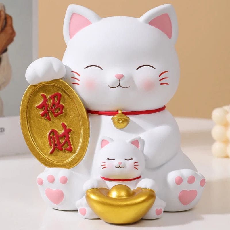 tirelire chat qui tend la patte
