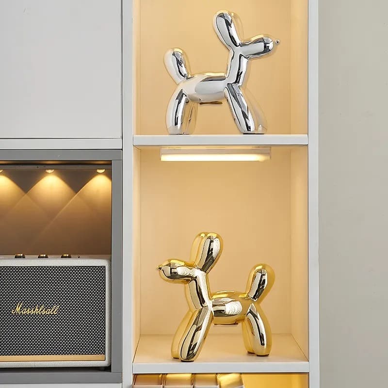 tirelire chien ballon de baudruche