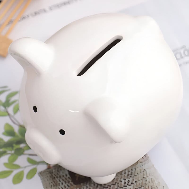 tirelire cochon à peindre