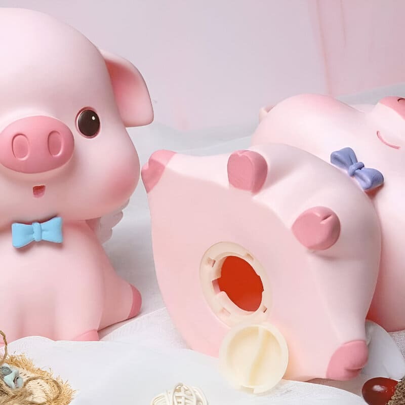 tirelire cochon ange