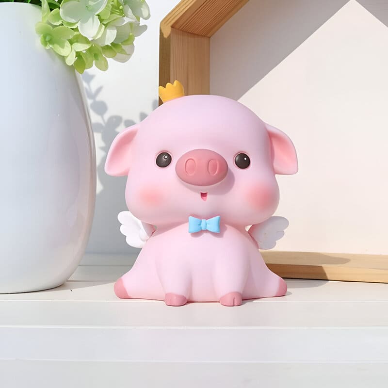 tirelire cochon ange