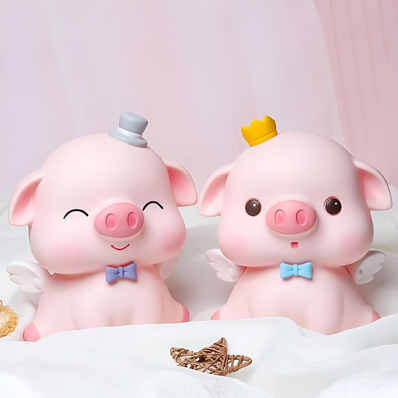 tirelire cochon ange