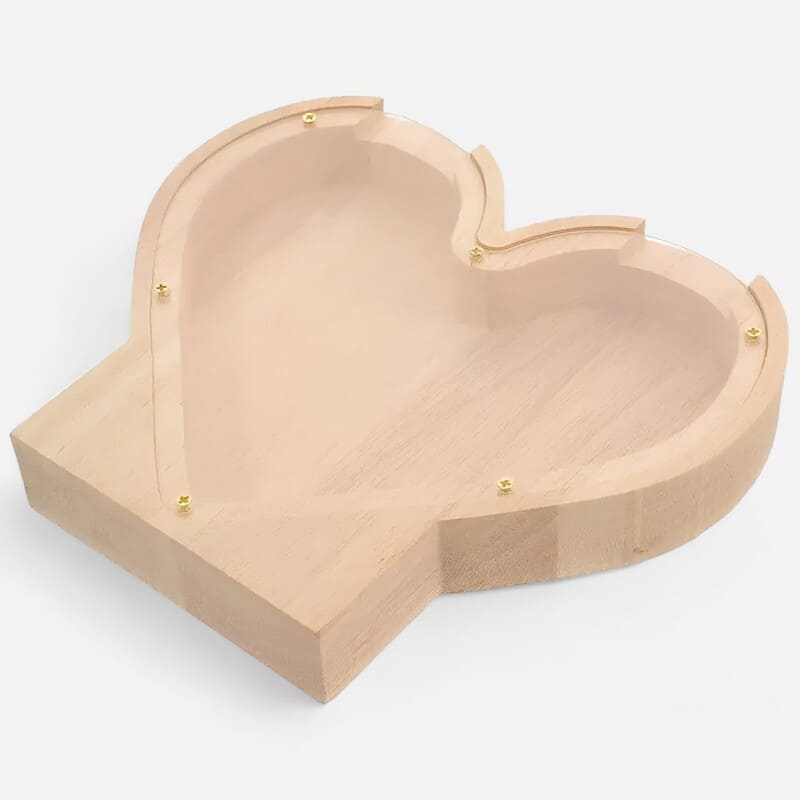 tirelire mariage coeur