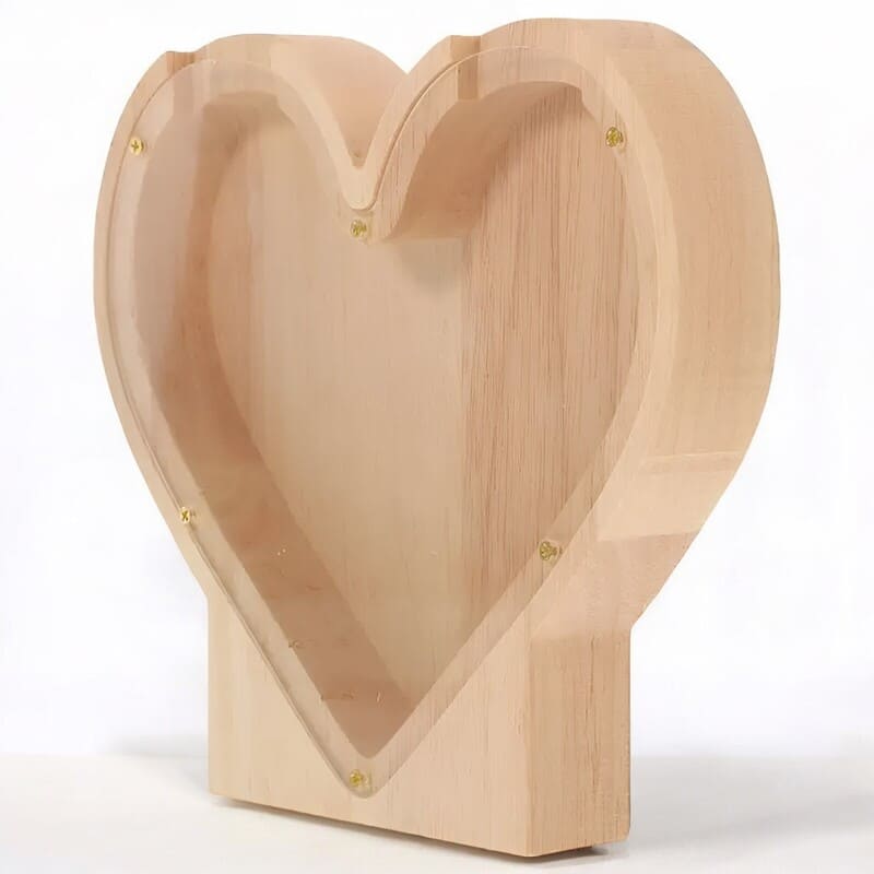 tirelire coeur pour mariage