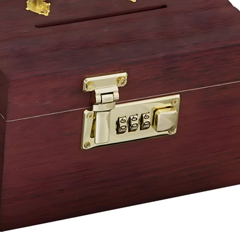 ancien petit coffre fort tirelire