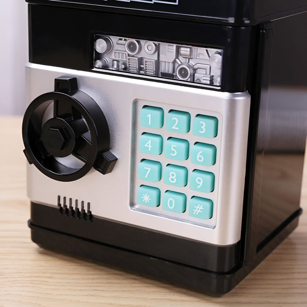 tirelire coffre-fort à code