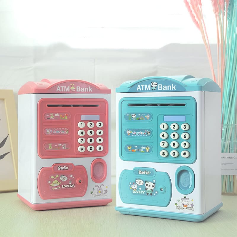 coffre fort tirelire pour enfant