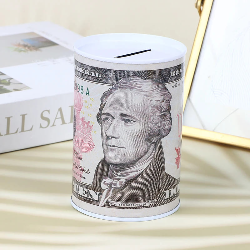 tirelire conserve dollar
