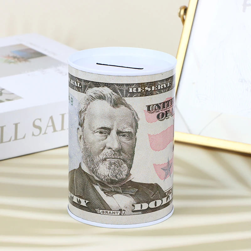 tirelire conserve dollar