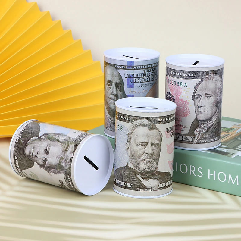 tirelire conserve dollar
