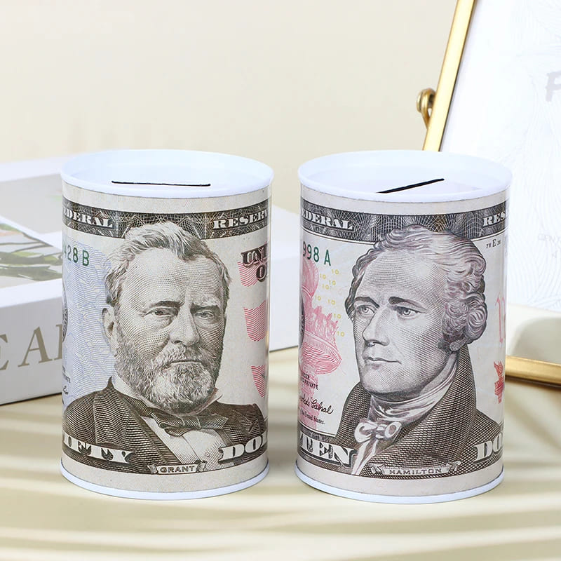 tirelire conserve dollar