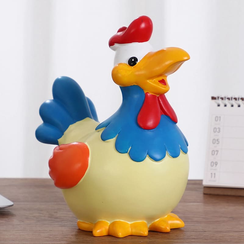 tirelire coq ancienne