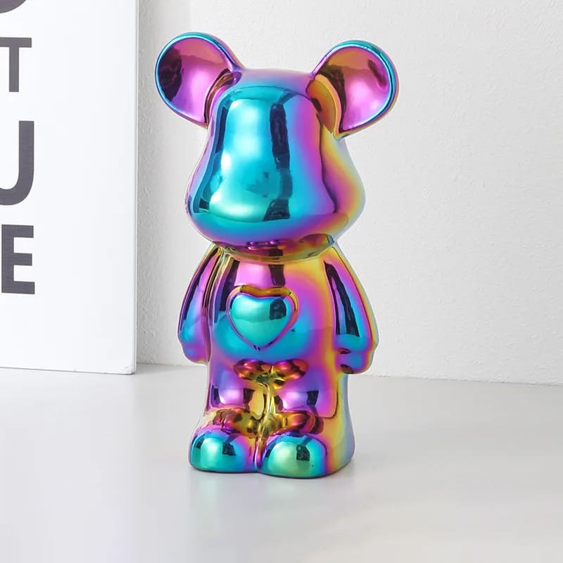 tirelire déco originale multicolore