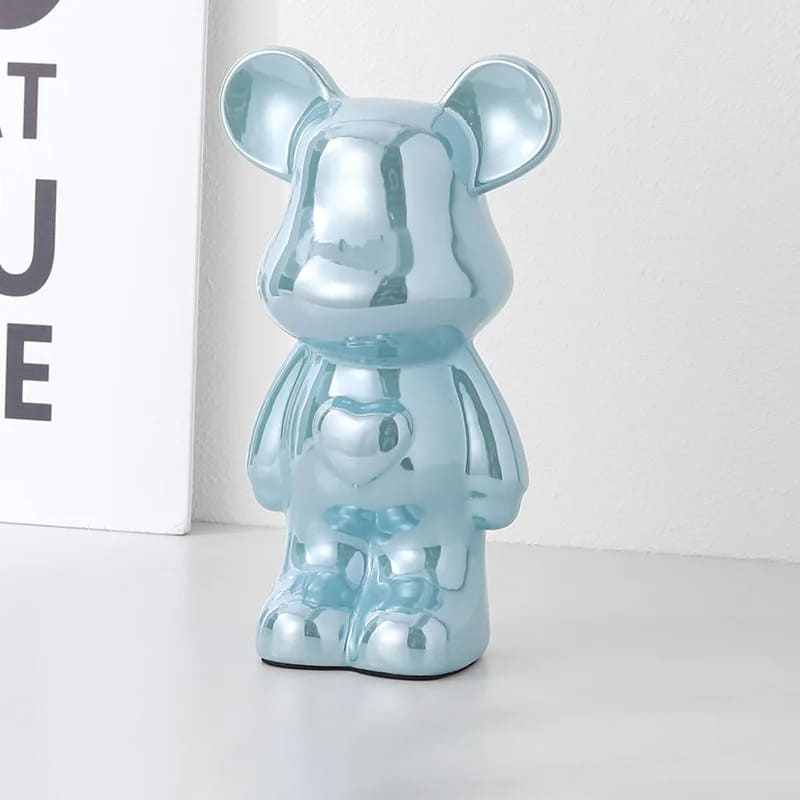 tirelire déco originale bleu ciel