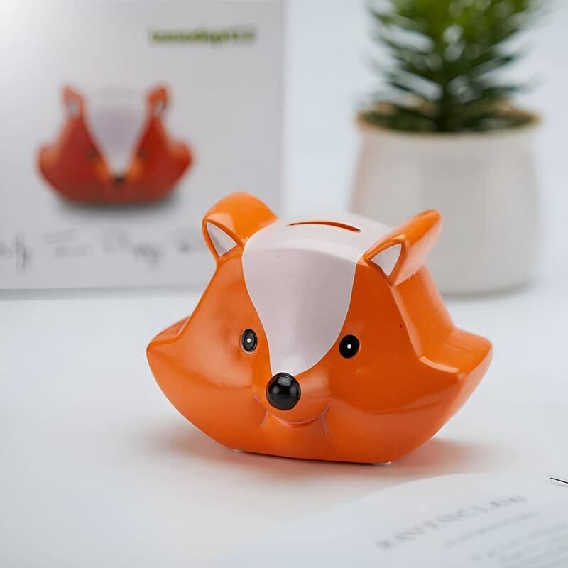 tirelire enfant renard céramique