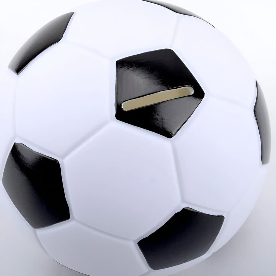 tirelire ballon de foot