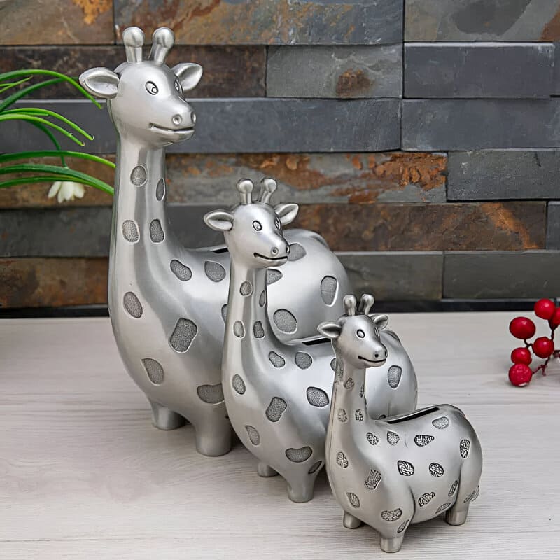 bébé girafe tirelire
