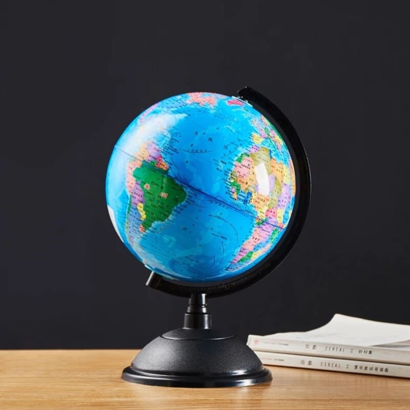globe terrestre tirelire