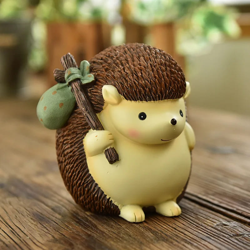 tirelire forêt hérisson