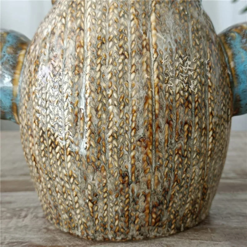 tirelire céramique hibou deco