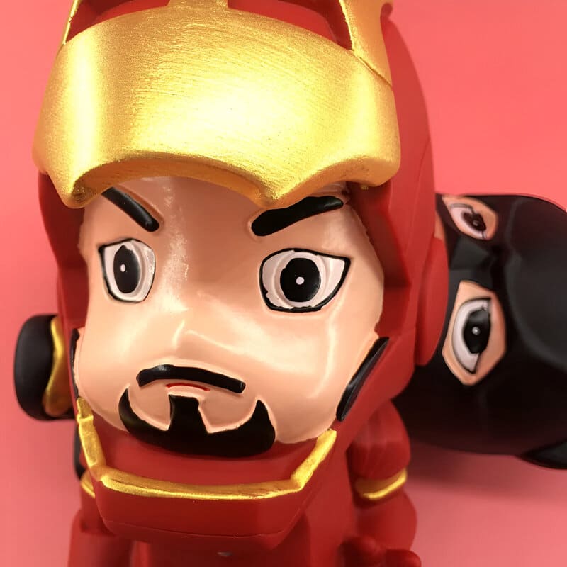 tirelire casque iron man
