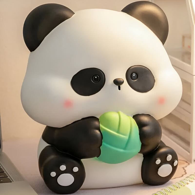 tirelire japonaise panda bamboo enfant