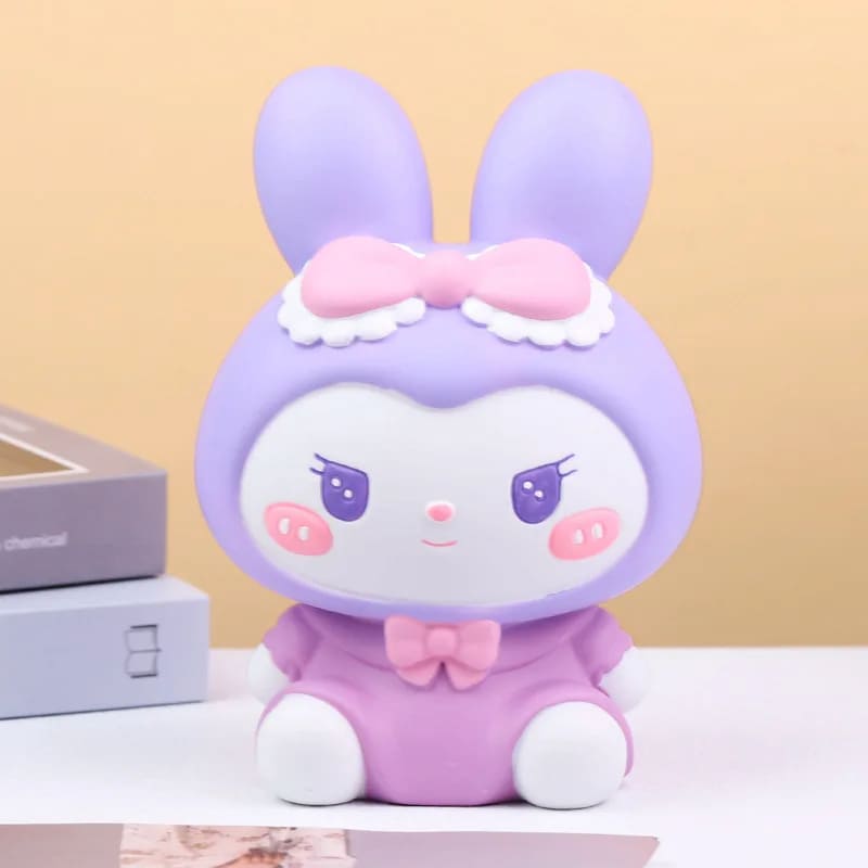 tirelire lapin bébé fille