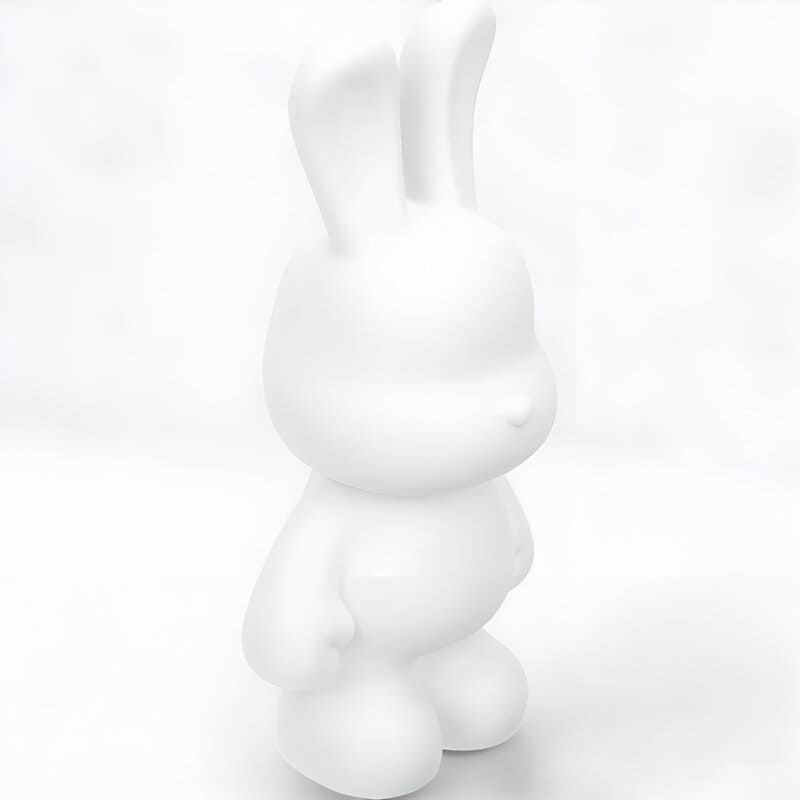 tirelire lapin blanc