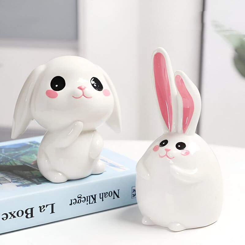 tirelire lapin en ceramique