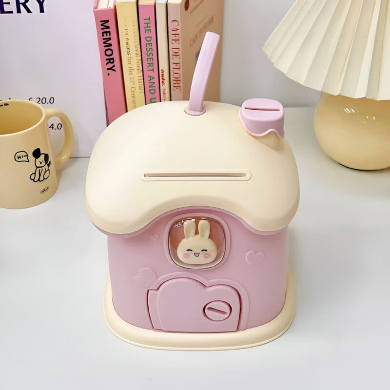 tirelire lapin fille à personnaliser