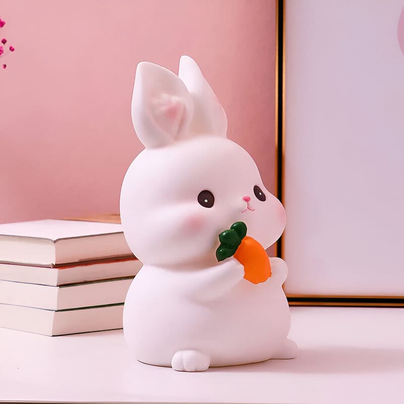 tirelire rose lapin